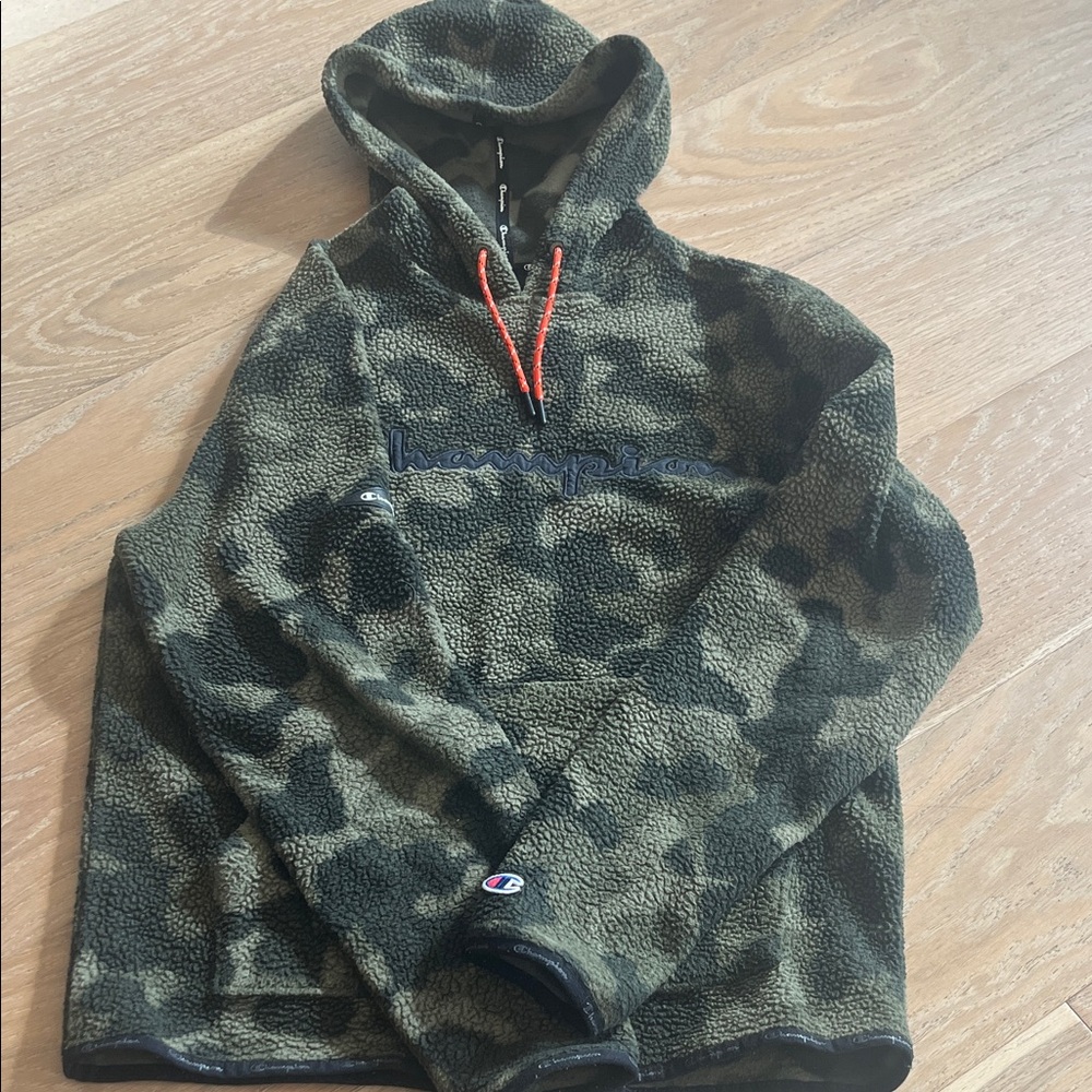 Champion Camouflage Sherpa fleece Hoodie